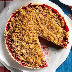 Recipes:  Cherry-Almond Streusel Tart